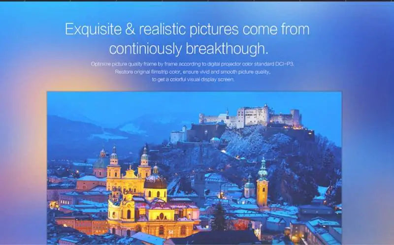 Mini Projector for Android/iOS/Windows - HDMI/USB/SD